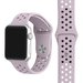 Curea iUni compatibila cu Apple Watch 1/2/3/4/5/6/7, 44mm, Silicon Sport, Soft Purple